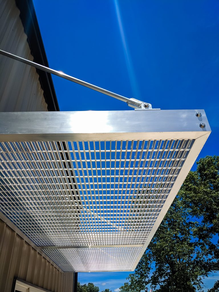 Custom Aluminum Awning by Ascend Fab